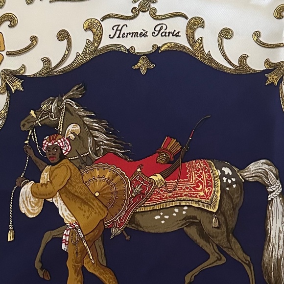 HERMES SILK SCARF - Picture 2 of 8